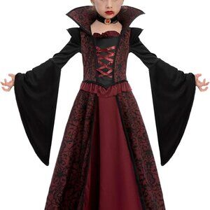 Spooktacular Creations Halloween Royal Vampire Costume Set for Girls Halloween D
